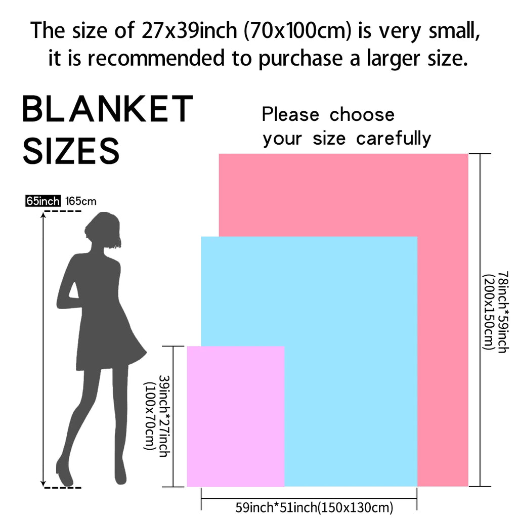 1pc retro style Halloween blanket, suitable for sofas, beds, cars, rooms, offices, camping, exquisite gift blankets