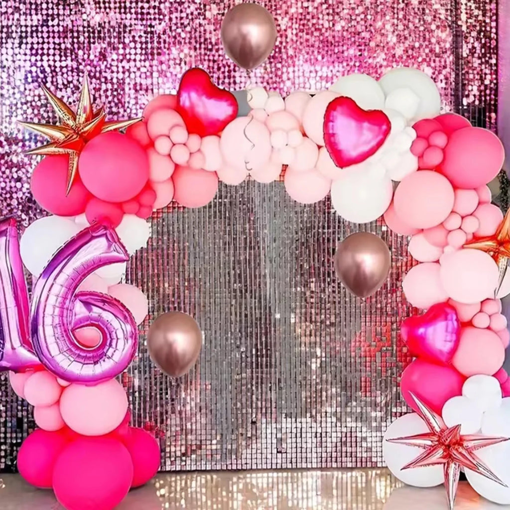 Colorful Balloon Set Valentine's Day Birthday Party Theme Event Scene Decoration Balloon