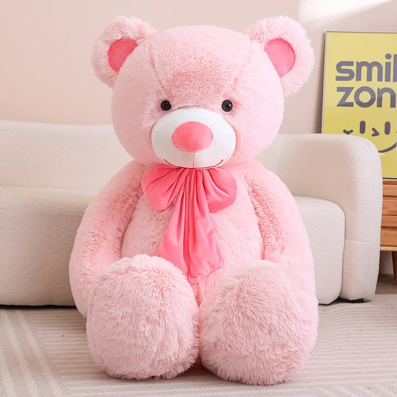 Big Size Stuffed Bear Plush Toy Giant Stuffed Animals Birthday Valentines Day Gift Soft Pillow Dolls Grilfriend Girl