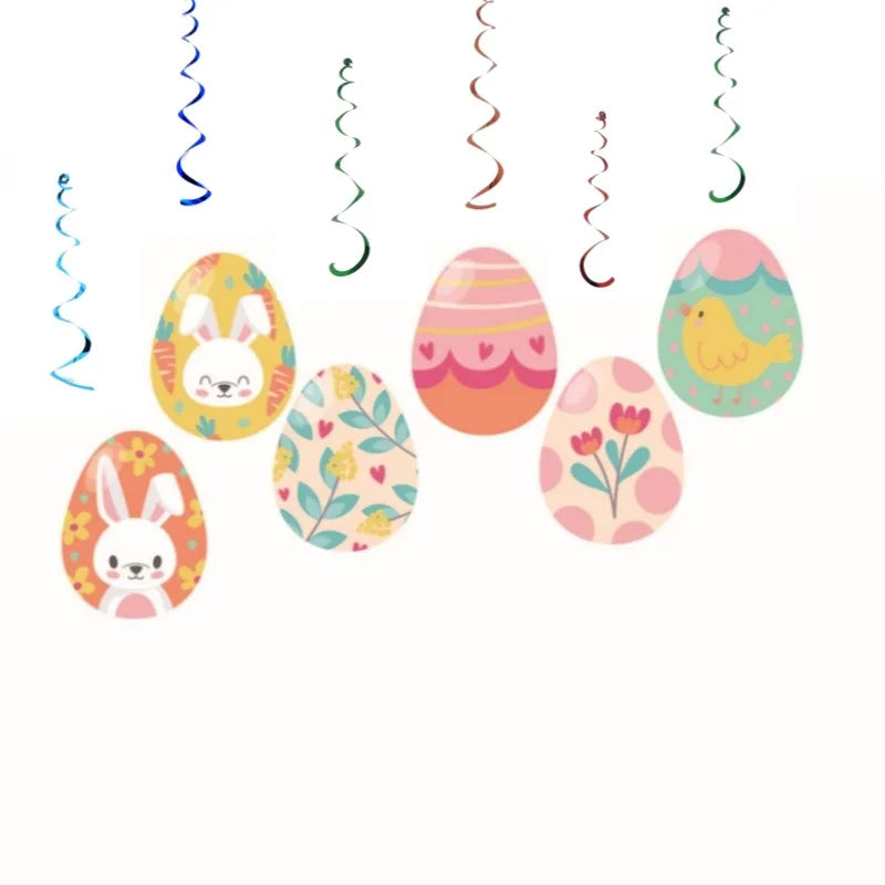 Pastel Pom Garland Hanging Easter Decorations Cute Rainbow Colorful Felt Ball Garland Baby Shower Birthday Party Supplies Favors