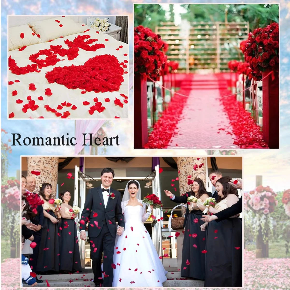 100pcs Valentine's Day Romantic Love Heart Table Decoration，for Valentine's Day Wedding Party DIY Romantic Scene Decoration