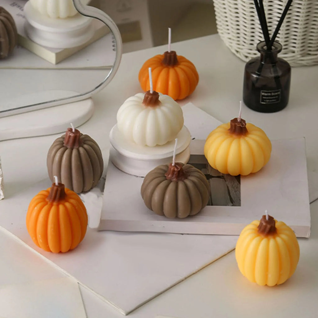 1 Halloween Pumpkin Aromatherapy Candle Festival Gift Girl Birthday Gift Companion Gift Pumpkin Candlestick Home Decoration