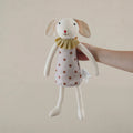 Handmade Linen Bunny Doll Montessori Role-Playing Fabric Animal Doll Nursery Decoration Children's Birthday Gift