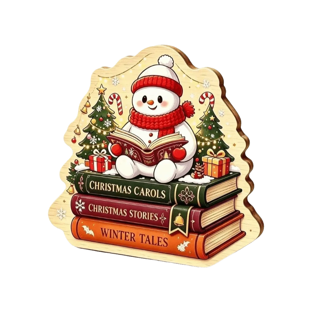 Merry Christmas Wooden Christmas Decoration Star Shape Snowman Deer Home Ornaments Rabbit Santa Claus Wall Decor New Year Gift