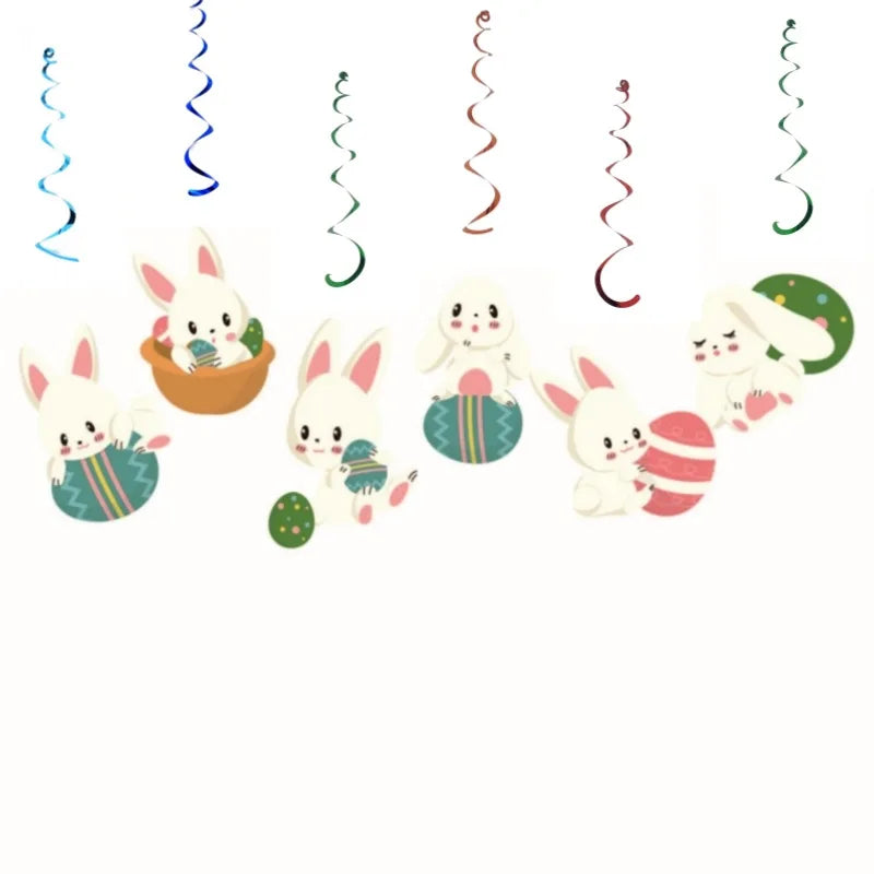 Pastel Pom Garland Hanging Easter Decorations Cute Rainbow Colorful Felt Ball Garland Baby Shower Birthday Party Supplies Favors