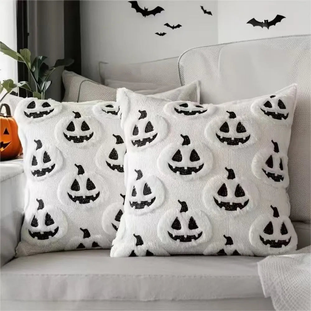 Modern Ghost Halloween Pillow Covers Colorful Decorative Throw Pillow Cases Home Decor Pillowcase Living Room