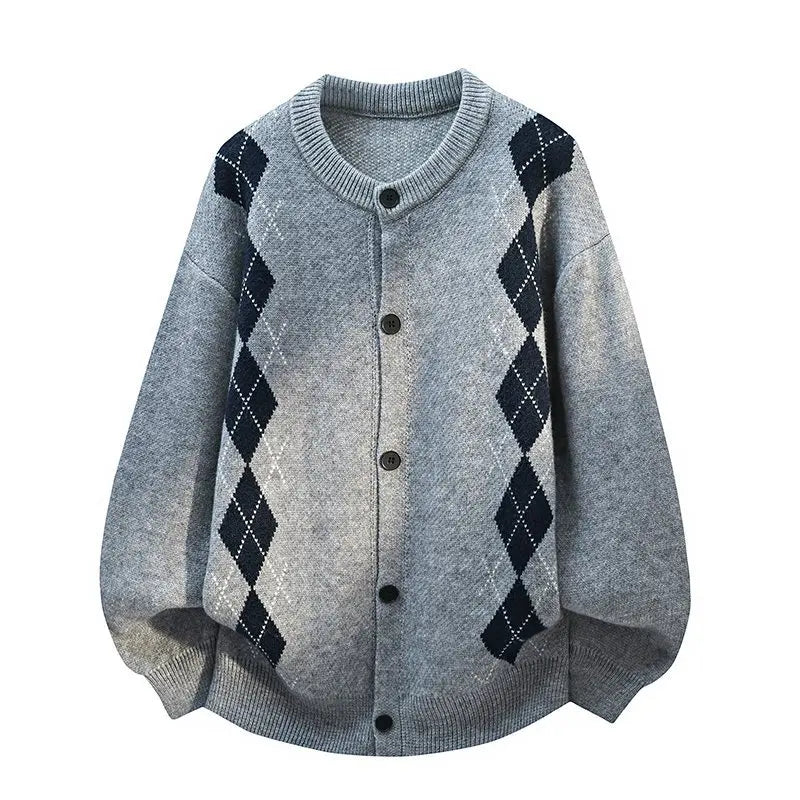 Vintage Women's Sweater Autumn Winter Christmas Red Comfortable Pullovers Casual Loose Mens Fashion Knitwear Pullover Streetwear