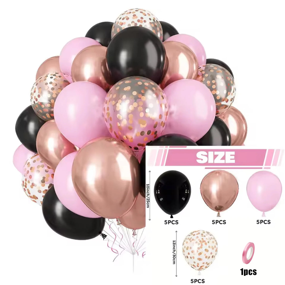 Colorful Balloon Set Valentine's Day Birthday Party Theme Event Scene Decoration Balloon