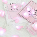 1 5M LED Flower String Lights Artificial Rose Bouquet Romantic Fairy Light Garland Valentines Day Wedding Party Decor