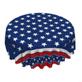 American Flags Patriotic Tablecloth Stars And Stripe Table Cover For 4th Of July Memorial Day Indoor Outdoor Use 37JD