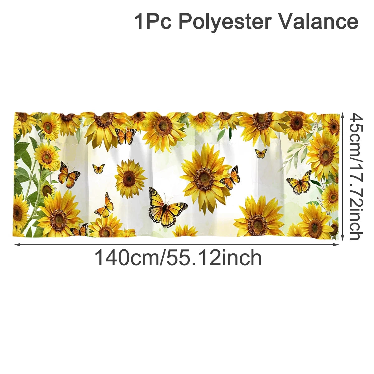 Happy Easter Short Curtain Happy Easter Decoration for Home 2026 Spring Ornament Holiday Gift 2026 for Kitchen Living Room