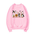 Halloween Goose Sweatshirt Funny Halloween Shirt Long Sleeve Crewneck Women Sweatshirt Spooky Goose Hoodies Fall Streetwear Tops