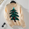 Christmas Sweater Christmas Tree Turtleneck Loose Holiday Women's Autumn and Winter Sweater