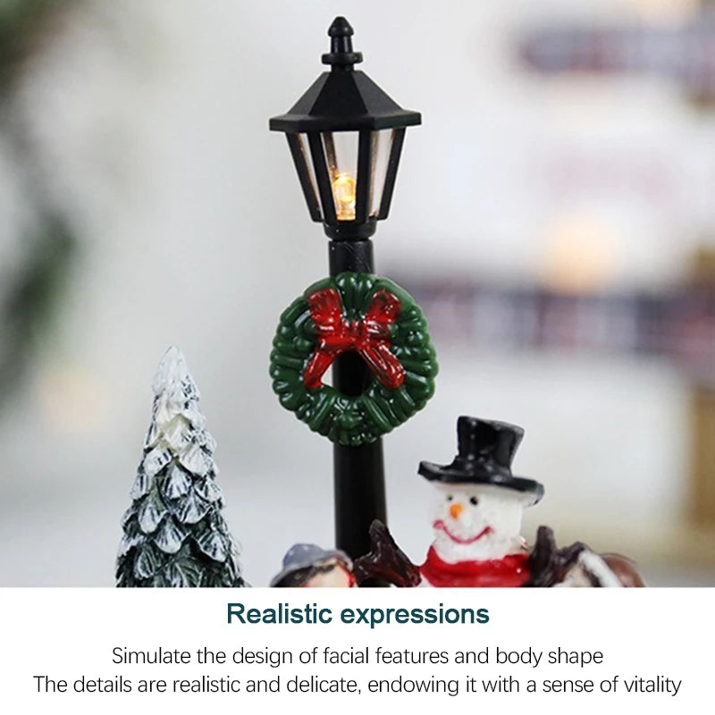 Christmas House Light Decorations For Home Ornaments Kids Xmas Gift New Year 2025 Navidad Decor Bedroom Night Light With Battery