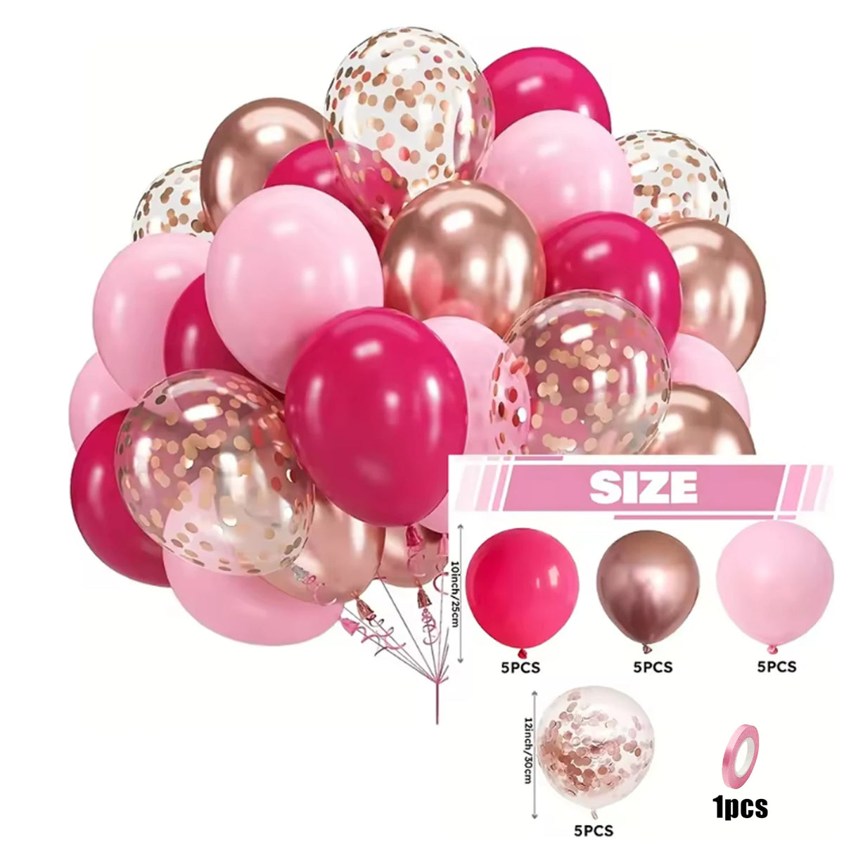 Colorful Balloon Set Valentine's Day Birthday Party Theme Event Scene Decoration Balloon
