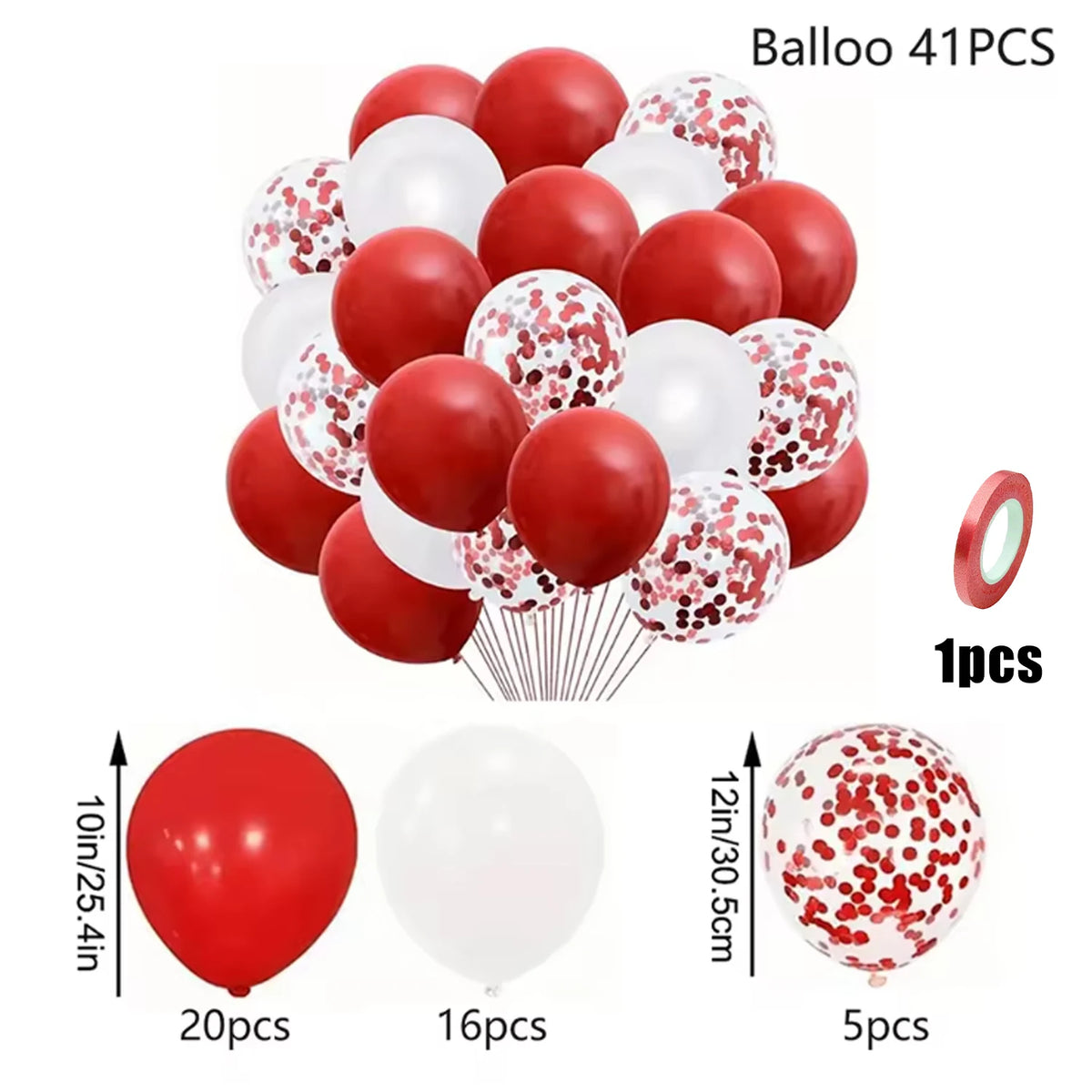 Colorful Balloon Set Valentine's Day Birthday Party Theme Event Scene Decoration Balloon