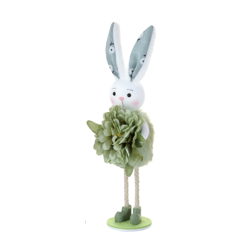 2026 New Easter Spring Birds Decor - Floral Arrangement, Easter Bunny Ornament, Tiered Tray Decorations, Tabletop Decor