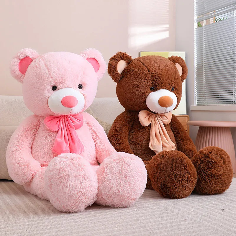 Big Size Stuffed Bear Plush Toy Giant Stuffed Animals Birthday Valentines Day Gift Soft Pillow Dolls Grilfriend Girl