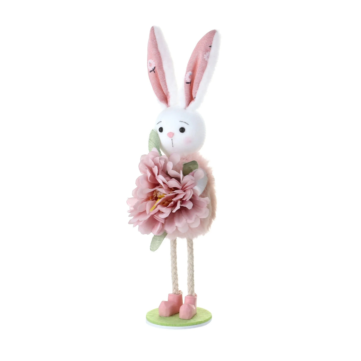 2026 New Easter Spring Birds Decor - Floral Arrangement, Easter Bunny Ornament, Tiered Tray Decorations, Tabletop Decor