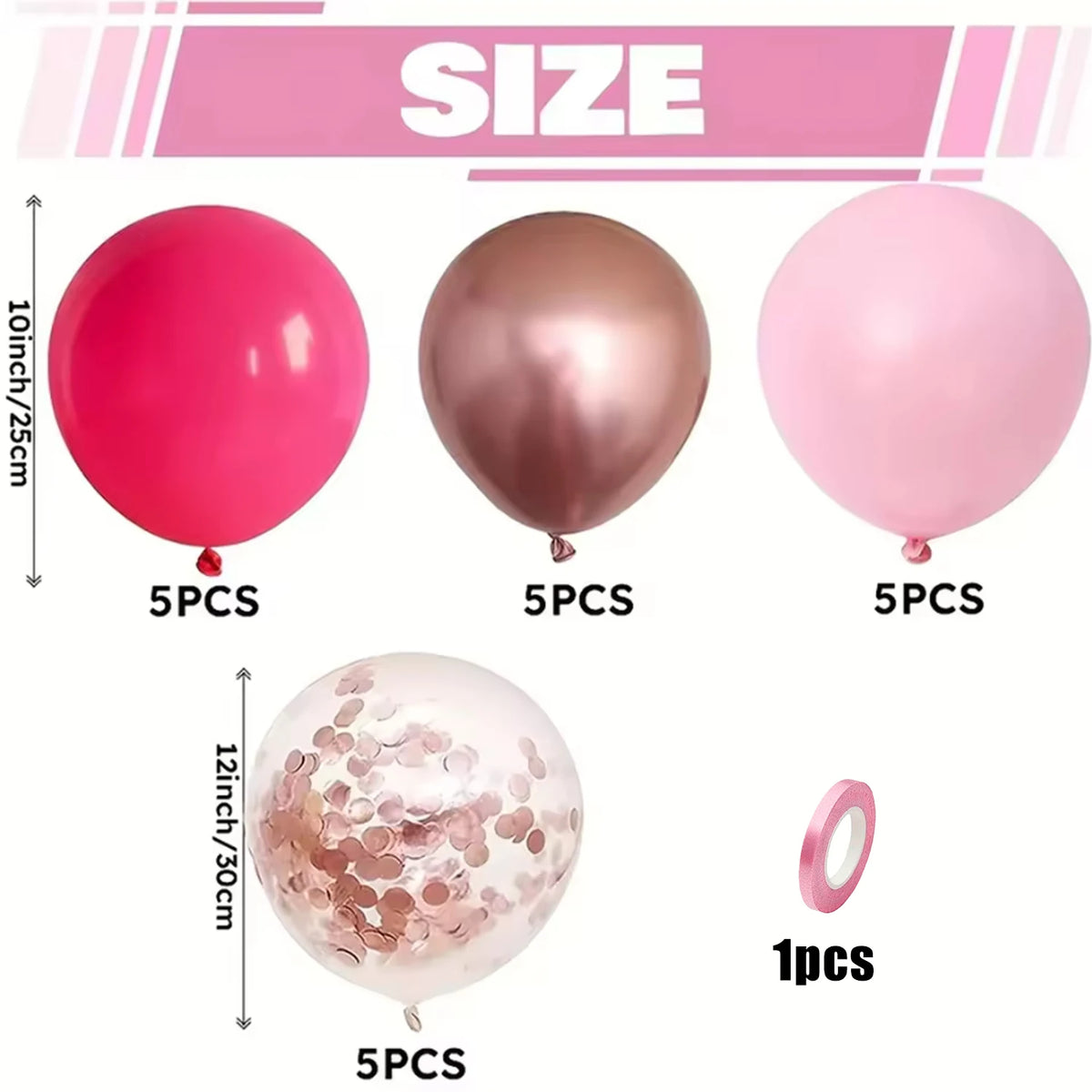 Colorful Balloon Set Valentine's Day Birthday Party Theme Event Scene Decoration Balloon