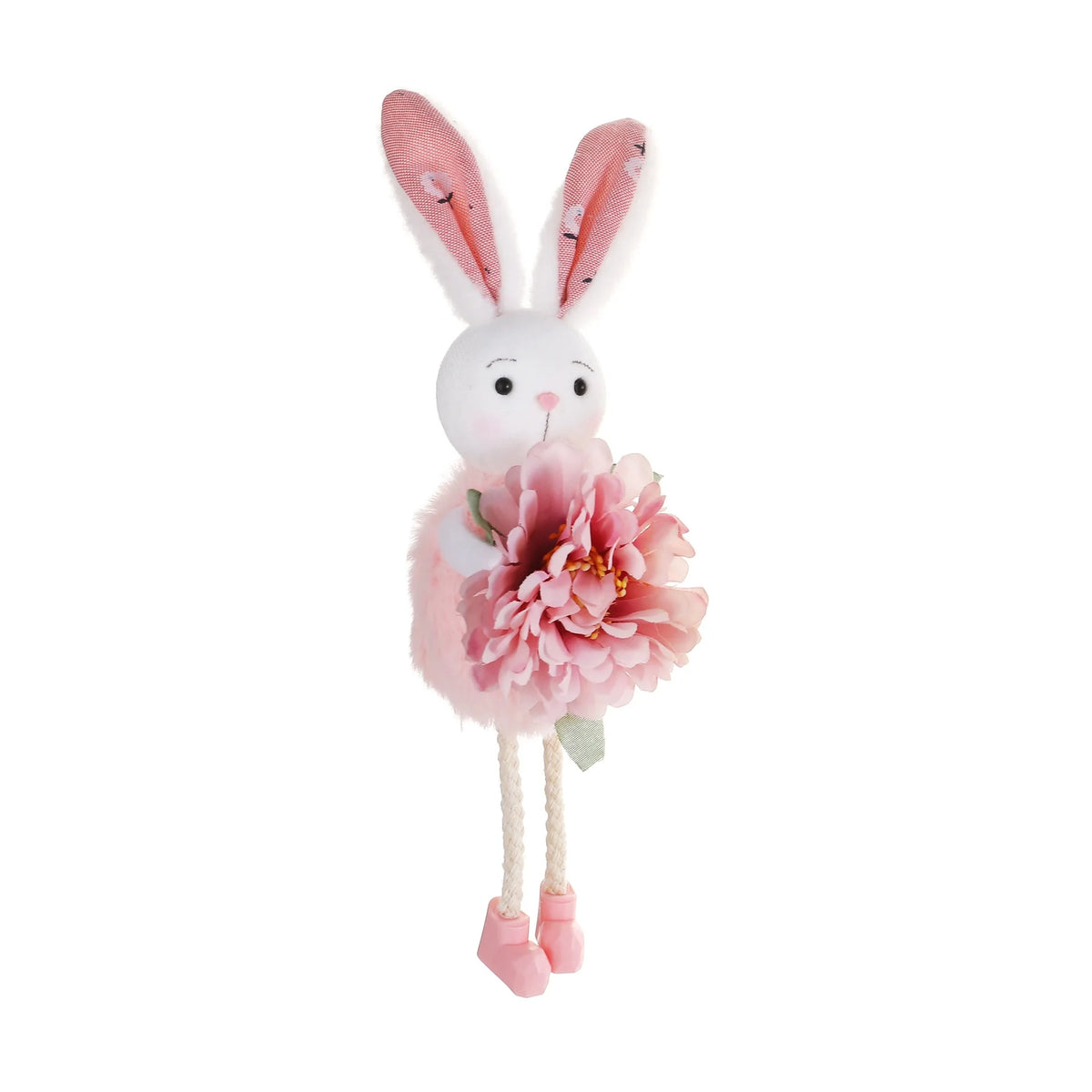 2026 New Easter Spring Birds Decor - Floral Arrangement, Easter Bunny Ornament, Tiered Tray Decorations, Tabletop Decor